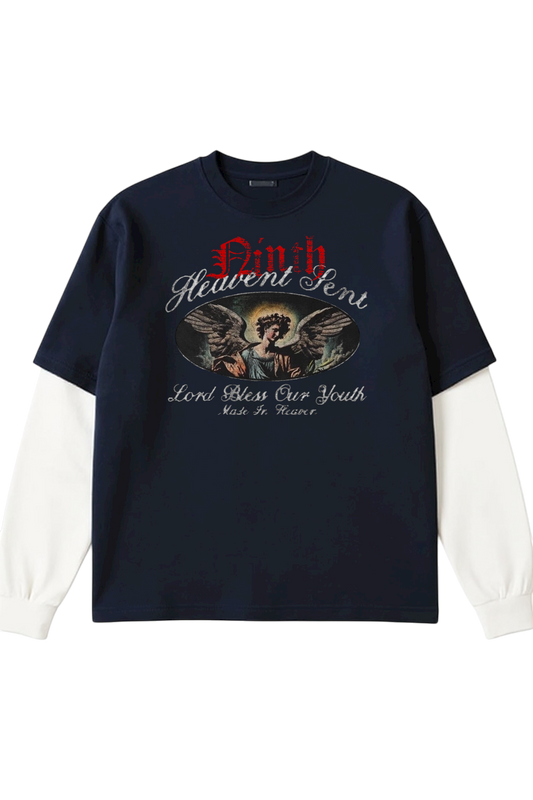 Ninth thermal tee navy blue