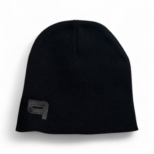 Ninth “9” Beanie Black