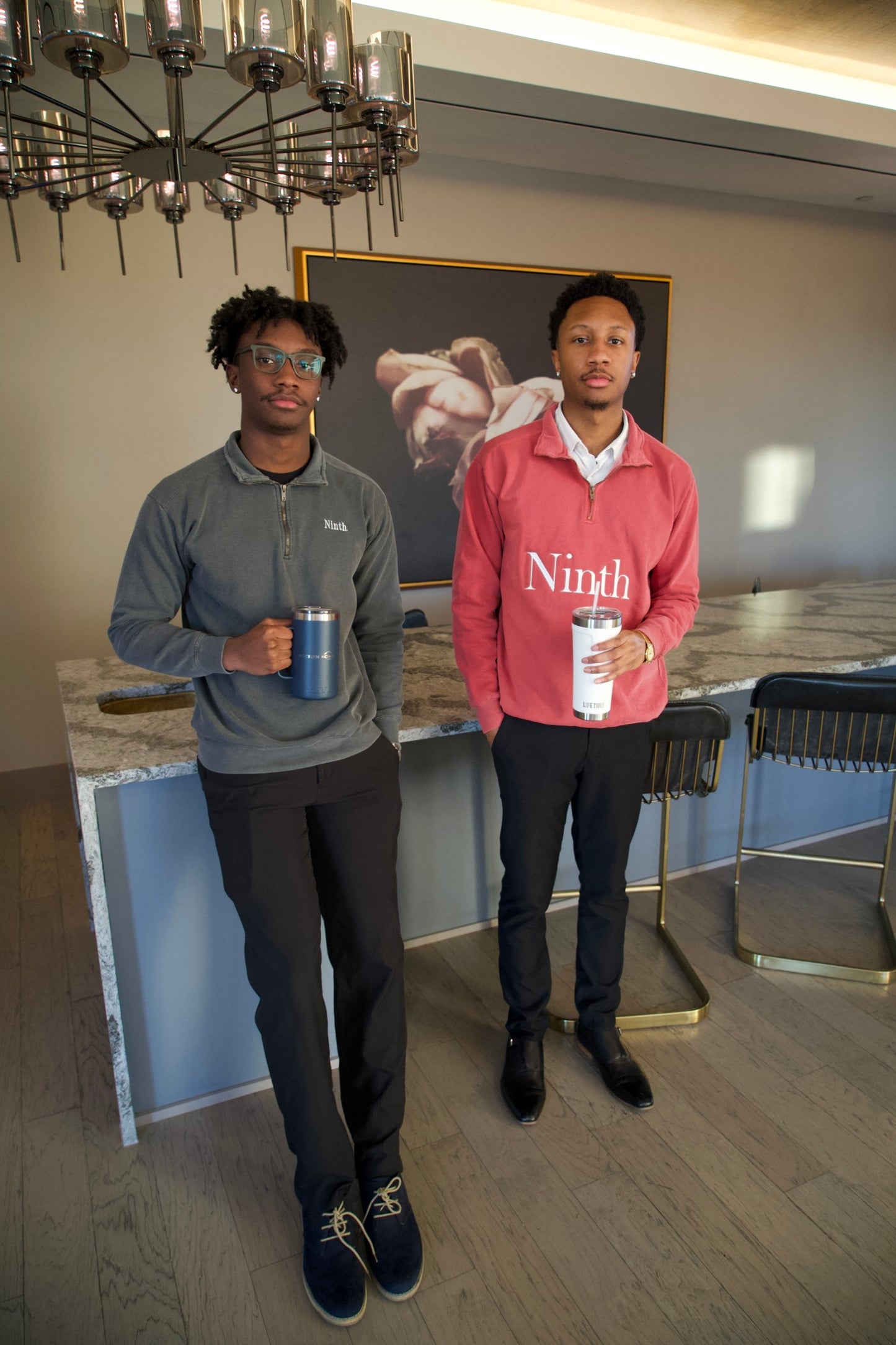 Ninth Red Quarter Zip