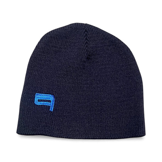 Ninth “9” Beanie Blue